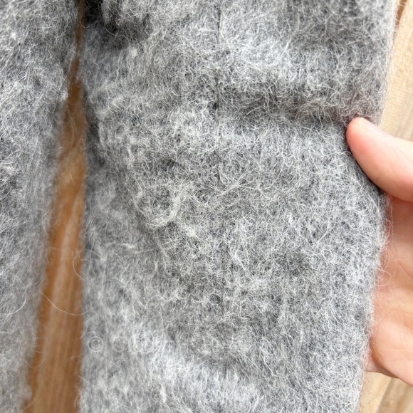 Sezane x Madewell Octave Wool Blend Longline Double Breasted Blazer Coat Small - Picture 14 of 17